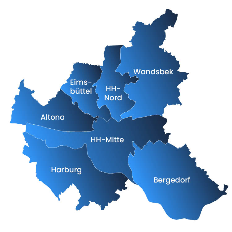 Einsatzgebiet des SHK-Teams – regionale Projekte in Hamburg/Billstedt